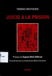 book Juicio a la prisión : una evaluación crítica