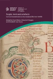 book People, Texts and Artefacts: Cultural Transmission in the Medieval Norman Worlds