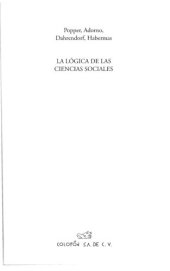 book La lógica de las ciencias sociales