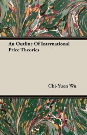 book An Outline of International Price Theory