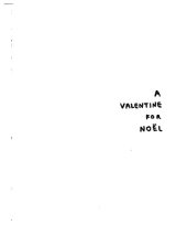 book A valentine for Noël : four variations on a scheme