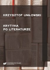 book Krytyka po literaturze