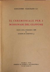 book Il cerimoniale per i missionari del Giappone