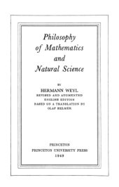 book Philosophy of mathematics and natural science