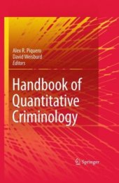 book Handbook of Quantitative Criminology