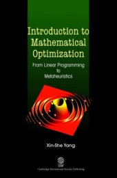 book Introduction to mathematical optimization