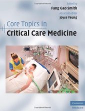 book Core Topics in Critical Care Medicine