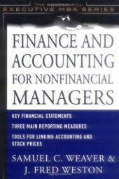 book Finance and accounting for nonfinancial managers