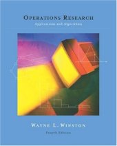 book Operations Research: Applications and Algorithms