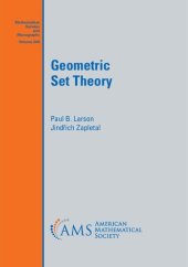 book Geometric Set Theory