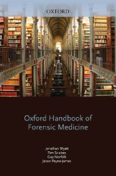 book Oxford Handbook of Forensic Medicine