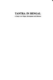 book Tantra in Bengal : a study in its origin, development, and influence