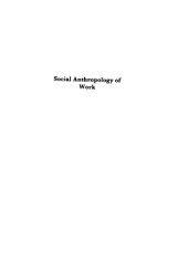 book Social Anthropology of Work