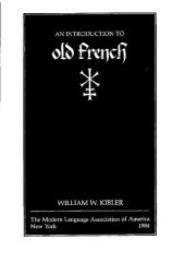 book An Introduction to Old French