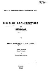 book Muslim architecture in Bengal