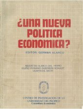 book ¿Una nueva política económica?