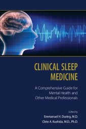 book Clinical Sleep Medicine: A Comprehensive Guide for Mental Health and Other Medical Professionals