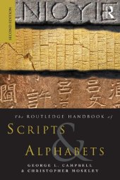 book The Routledge Handbook of Scripts and Alphabets