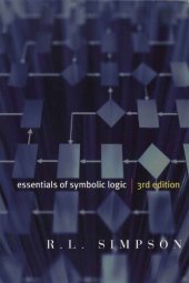 book Essentials of Symbolic Logic