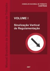 book Sinalização Vertical de Regulamentação