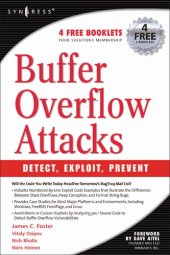 book Buffer Overflow Attacks: Detect, Exploit, Prevent