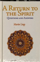 book A return to the spirit : questions and answers