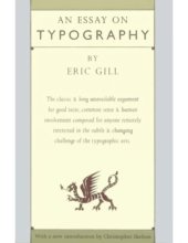 book An Essay on Typography (1936)