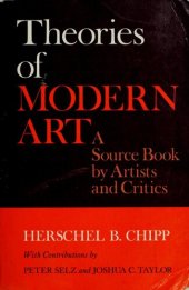 book Theories of Modern Art: a Source Book by Artists and Critics