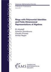 book Rings with Polynomial Identities and Finite Dimensional Representations of Algebras