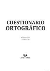 book Cuestionario ortotipográfico