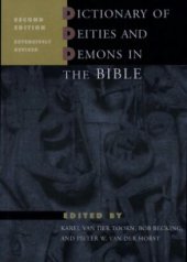 book Dictionary of Deities and Demons in the Bible