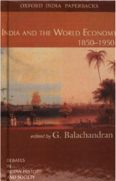 book India and the world economy 1850-1950