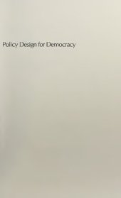 book Policy Design for Democracy