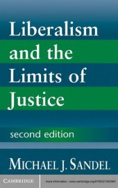 book Liberalism and the Limits of Justice