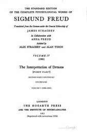 book The Interpretation of Dreams (I-II) - On Dreams