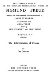 book The Interpretation of Dreams and On Dreams