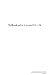 book The Mongols and the Armenians (1220-1335)