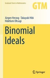 book Binomial Ideals