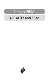 book Primary FRCA: 450 MTFs and SBAs