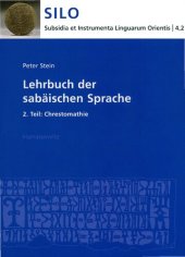 book Lehrbuch der sabaischen Sprache: 2. Teil: Chrestomathie