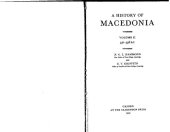 book A History of Macedonia: 550-336 B.C