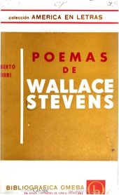 book Poemas de Wallace Stevens : Bilingual edition