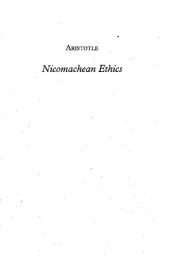 book Nicomachean Ethics