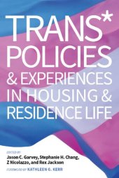 book Trans* Policies & Experiences in Housing & Residence Life