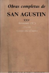 book Obras de San Agustín. XXV, Sermones. 5, 273-338 : Sermones sobre los martires