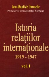 book Istoria Relațiilor Internaționale: 1919-1947