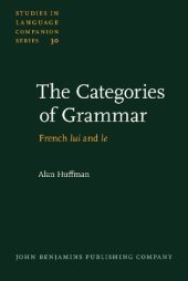 book The Categories of Grammar : French lui and le