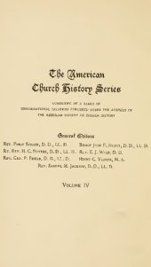 book A HISTORY OF THE EVANGELICAL LUTHERAN CHURCH IN THE UNITED STATES