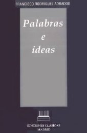 book Palabras e ideas : estudios de filosofía griega