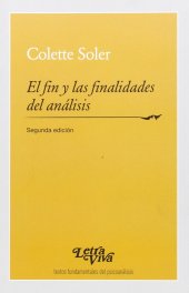 book El fin y las finalidades del análisis